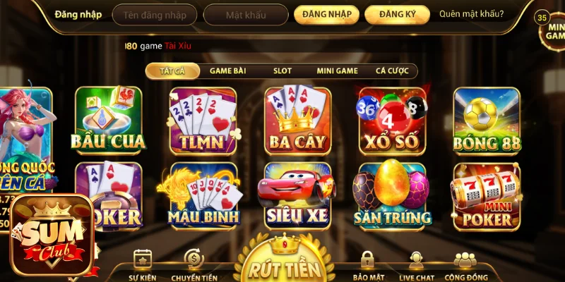 Cập nhật link vào cổng game SUM CLUB mới nhất