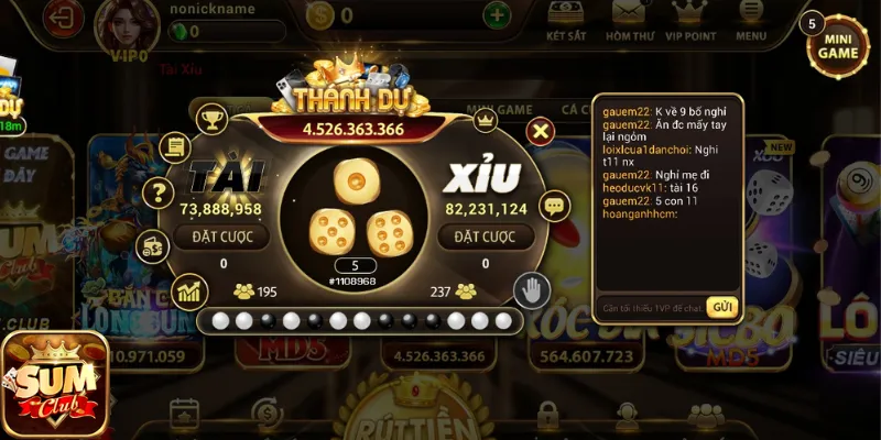 Tài Xỉu online được nhiều con bạc ưa chuộng